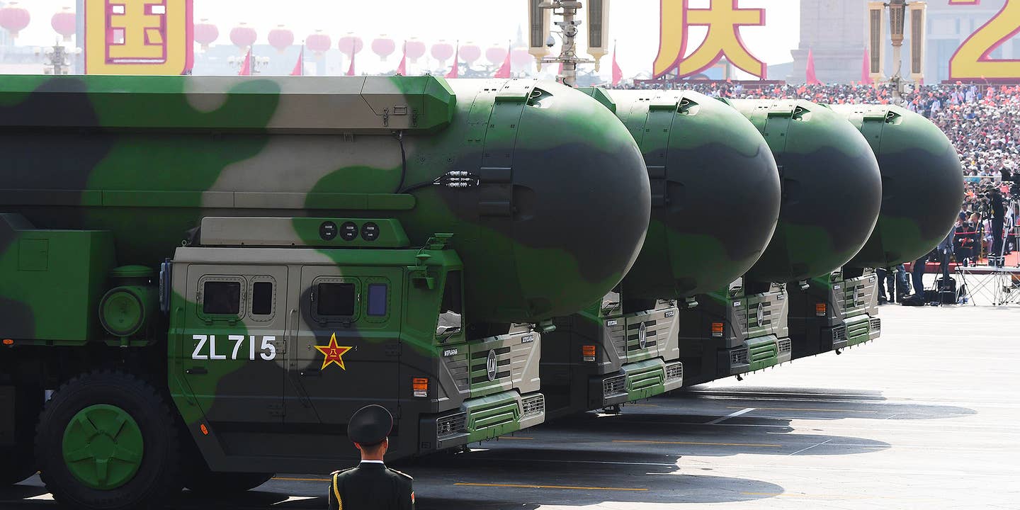 China surpasses the U.S. in number of ICBM launchers