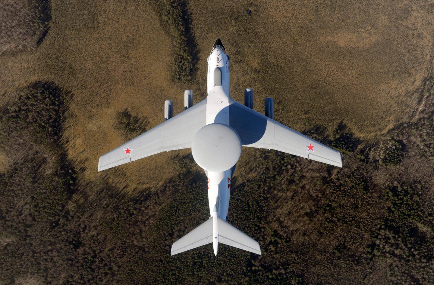 A Beriev A-50 Mainstay airborne early warning and control (AEW&amp;C) aircraft. <em>Photo by: aviation-images.com/Universal Images Group via Getty Images</em>