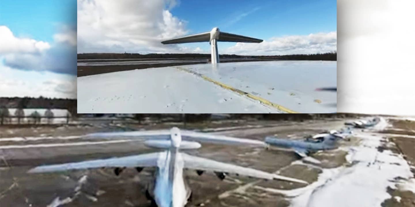 Belarus Drone A-50 attack