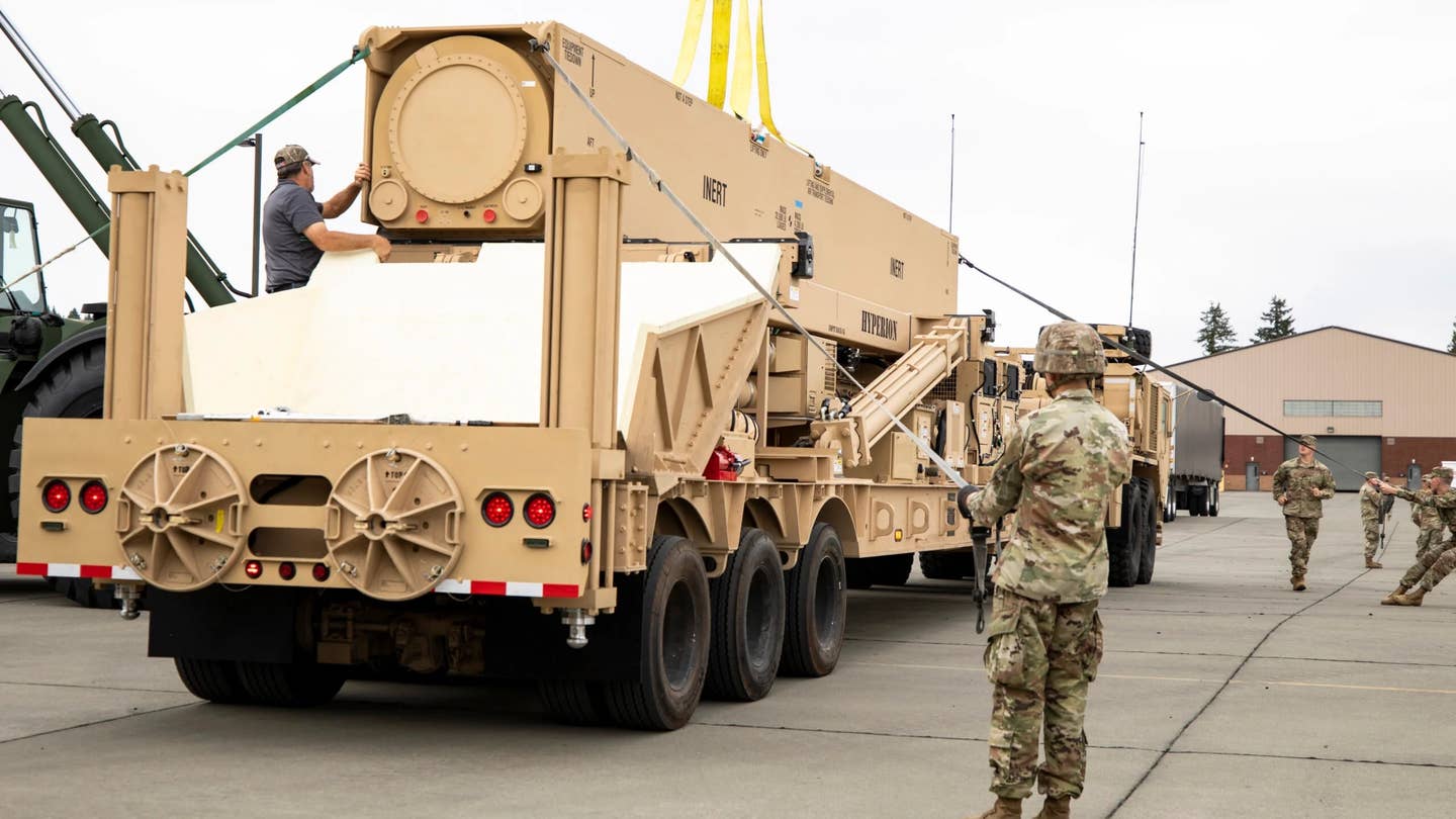LRHW launcher at Joint Base Lewis-McChord. (U.S. Army)
