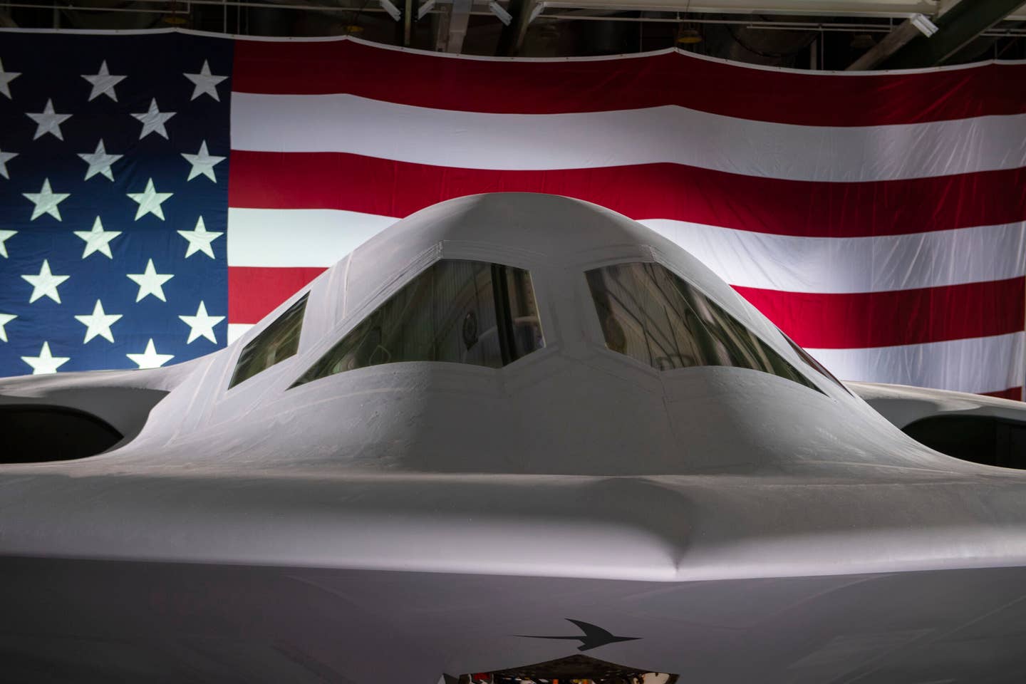 The B-21 Raider was unveiled to the public at a ceremony on December 2, 2022, in Palmdale, California. Designed to operate in tomorrow's high-end threat environment, the B-21 will play a critical role in ensuring America's enduring airpower capability. (U.S. Air Force photo)