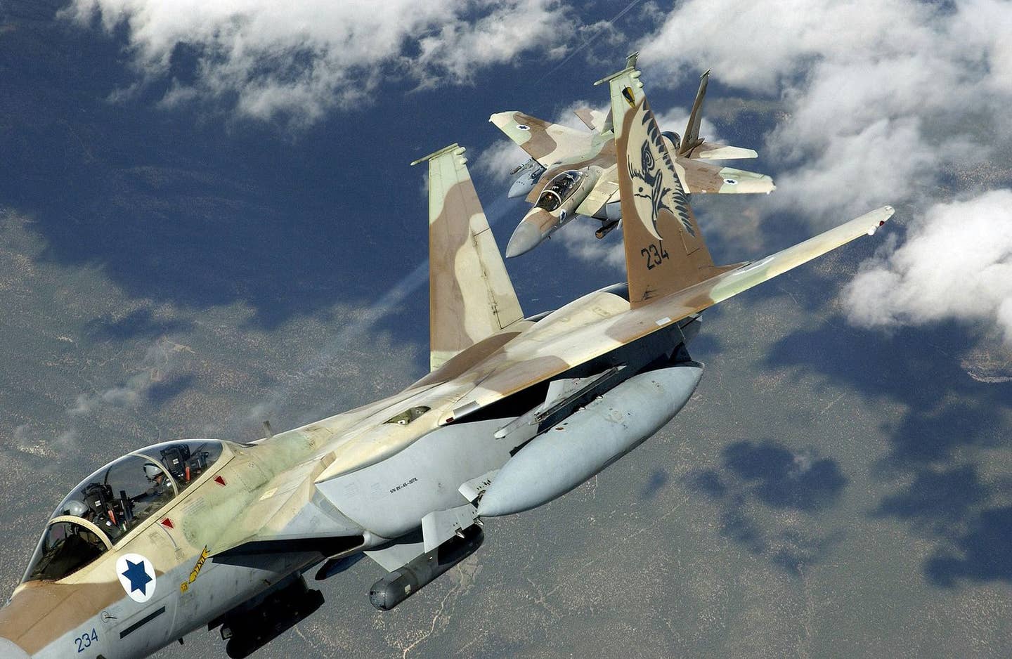 25 F-15Is Ra'ams serve as a central force within the IAF, as well as many more F-15A/B/C/D 'Baz' jets that have been deeply upgraded. (IAF)
