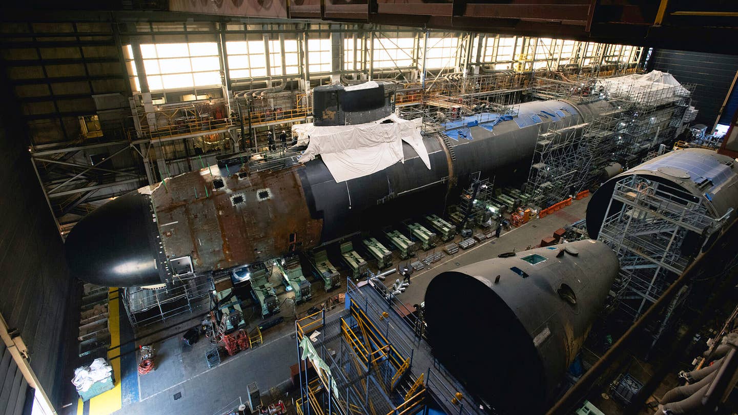Australia will buy up to five Virginia class submarines from the US.