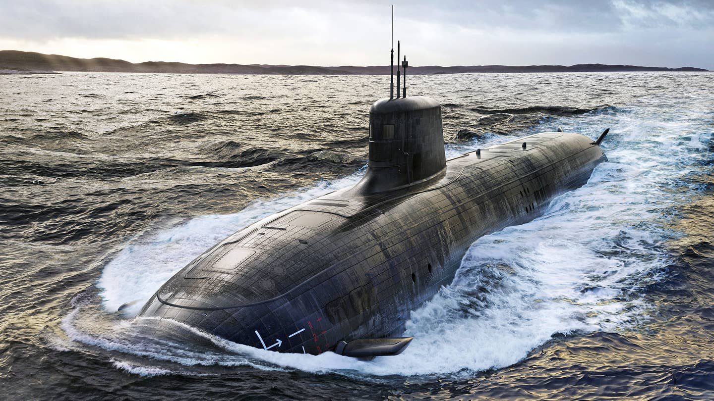 The SSN AUKUS class submarine will be built by the U.S. and Australia