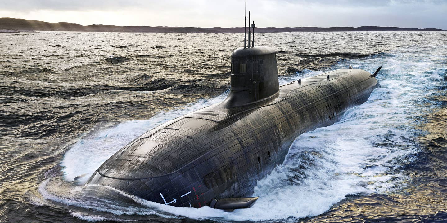 The SSN AUKUS class submarine will be built by the U.S. and Australia