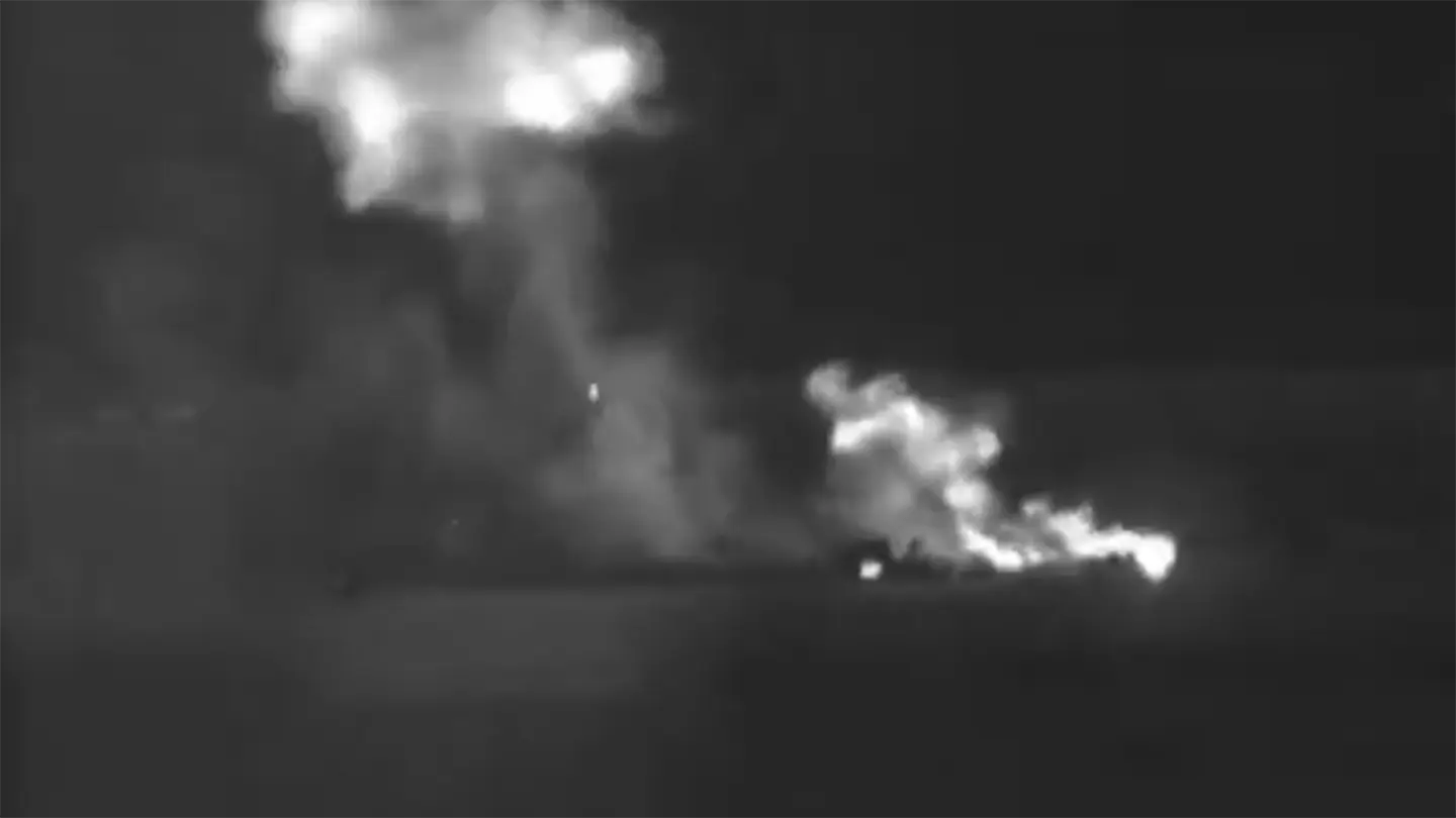 Ukraine drone boats attack Sevastopol harbor.