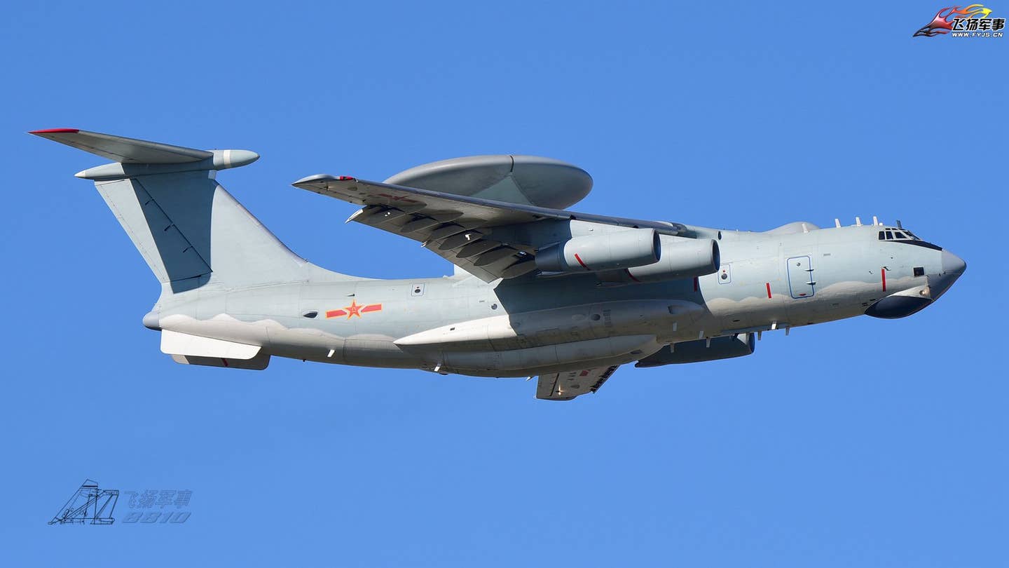The Chinese KJ-2000 is another Il-76-based AEW&amp;C aircraft. <em>FYJS/via Chinese internet</em>