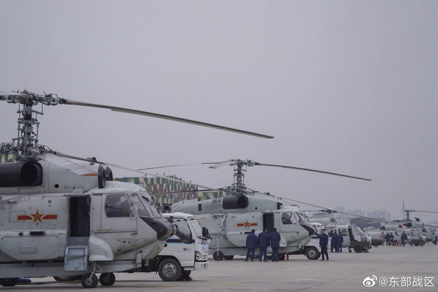 PLAN Ka-31s operational with the Eastern Theater Command. <em>via Chinese internet</em>