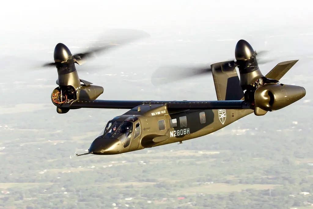 V-280 Valor which Bell based its FLRAA bid on. (Bell)