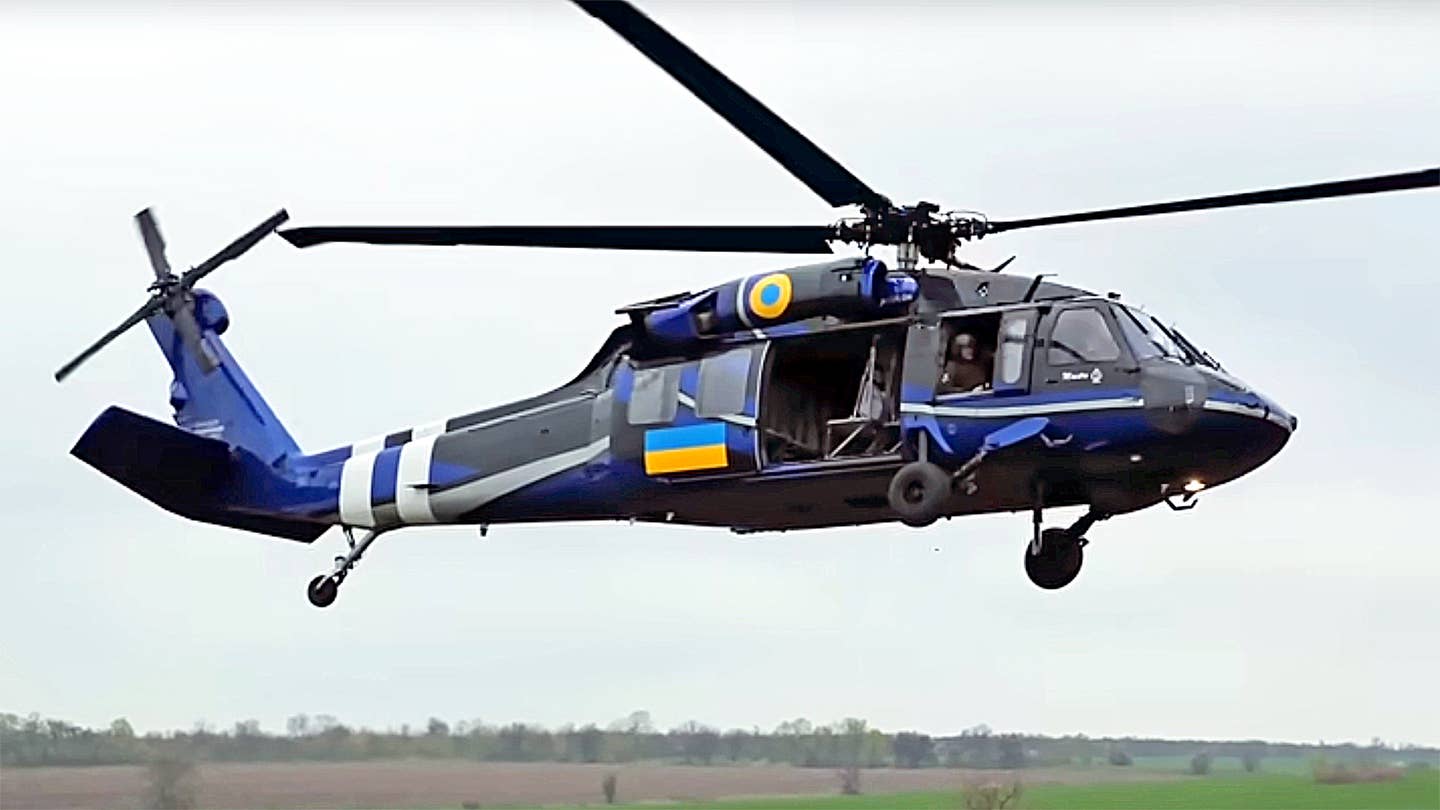 Ukraine Black Hawk Helicopter
