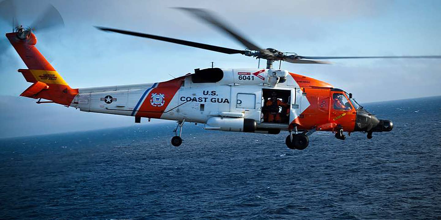 Carnival Cruise ship MH-60J rescue ocean