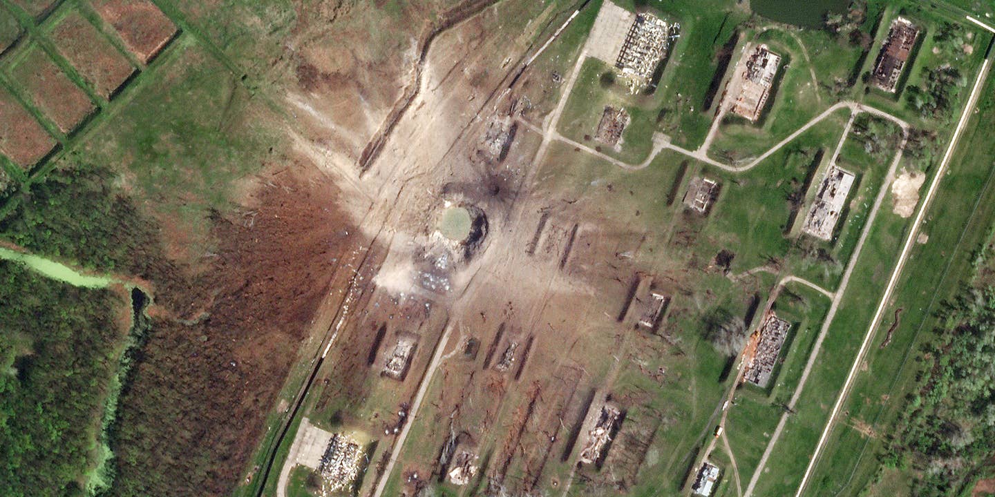Ukraine rocket storage site destroyed