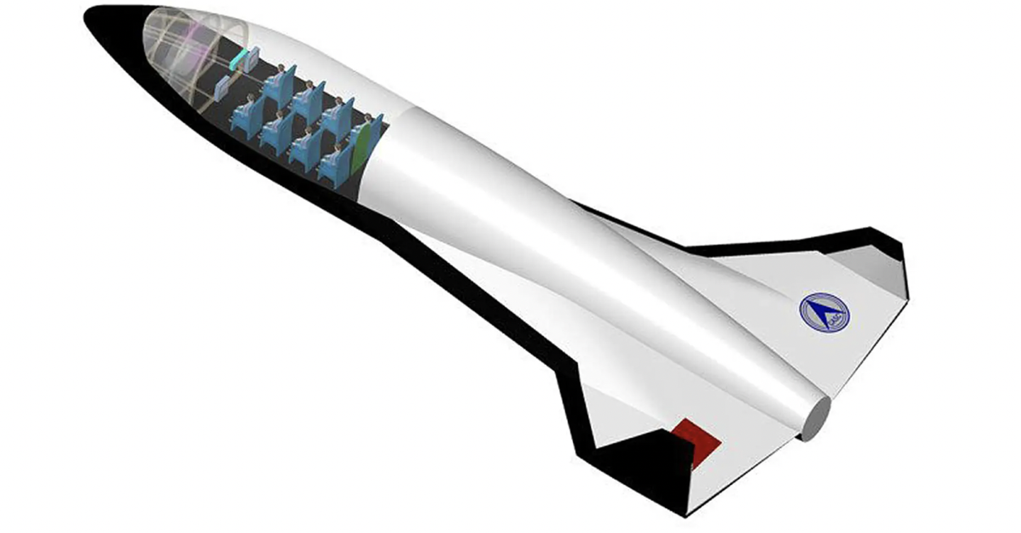 A computer-generated concept of the China Academy of Launch Vehicle Technology spaceplane.&nbsp;<em>HAN PENGXIN / CHINA ACADEMY OF LAUNCH VEHICLE TECHNOLOGY</em><br>