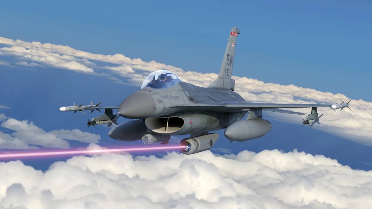 There are many laser programs underway, including the Self-protect High Energy Laser Demonstrator, or SHELD program that looks to put a podded laser on a fighter aircraft. A podded system known as LANCE will undergo testing soon. (Lockheed Martin)
