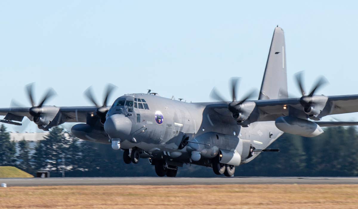 Air Force Special Operations Command announced in May 2023 it was planning to test AESA radar on an AC-130J Ghostrider gunship. (U.S. Air Force photo by Yasuo Osakabe)
