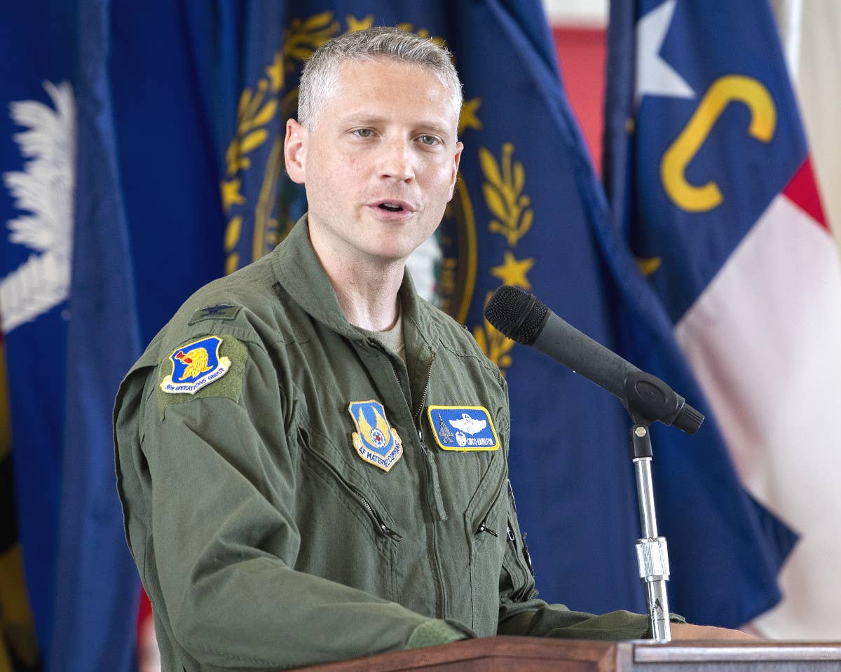 Air Force Col. Tucker "Cinco" Hamilton. <em>USAF</em>