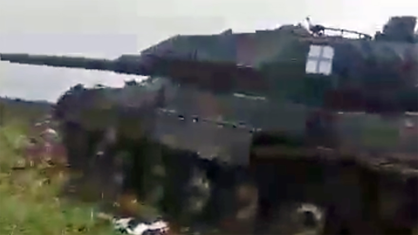Leopard tank Ukraine Russia