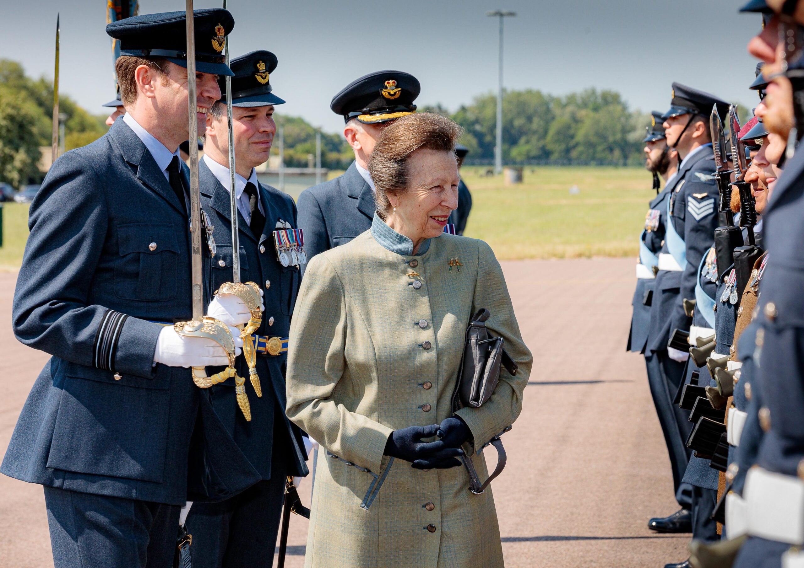 The end of 57 years of the Hercules in RAF service, and 107 years of 47 Squadron history. A Royal Parade was held at RAF Brize Norton to mark the achievements of 47 Squadron while also laying-up the Squadron Standard for a period at College Hall Officers’ Mess, RAFC Cranwell.
The parade consisted of 2 x Flights of ORs escorting the Standard of 47 Sqn and a flypast of a C130 during the Parade. The Band of the Royal Air Force provided musical support. The parade was followed by a reception for invited VIPs to meet with Service Personnel and their families.
RAF Brize Norton Station Commander, Gp Capt Claire O’Grady and Commander Air Wing, Gp Capt Gareth Burdett.
ProjO Flt Lt Harry Lane Tel: 01993 896834
email Harrison.lane101@mod.gov.uk.