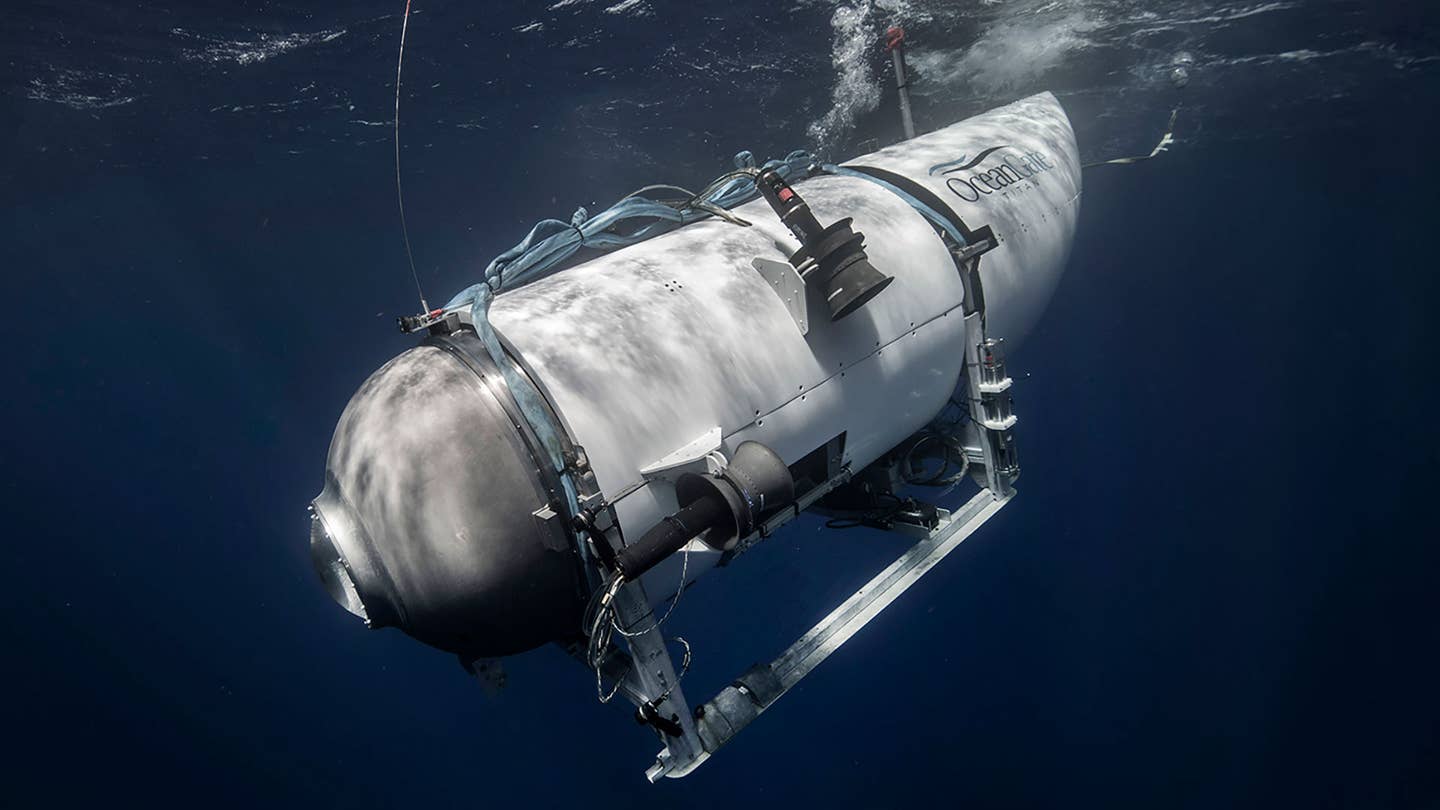 The Titan submersible. <em>OceanGate Expeditions</em>