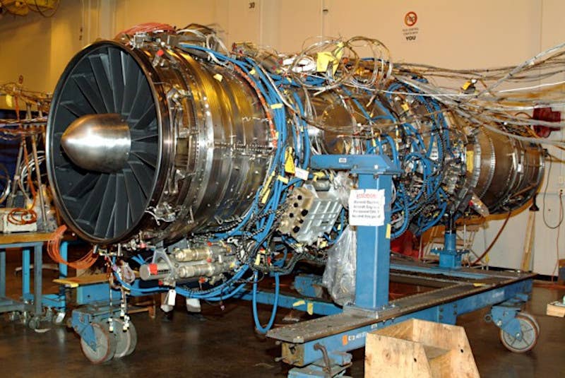 An F136 engine. <em>DOD</em>