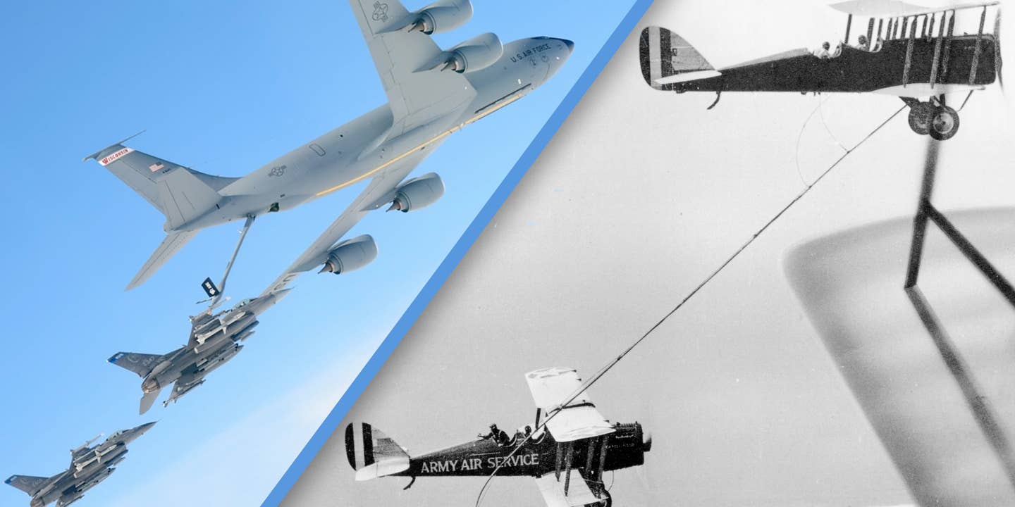 100 years aerial refueling
