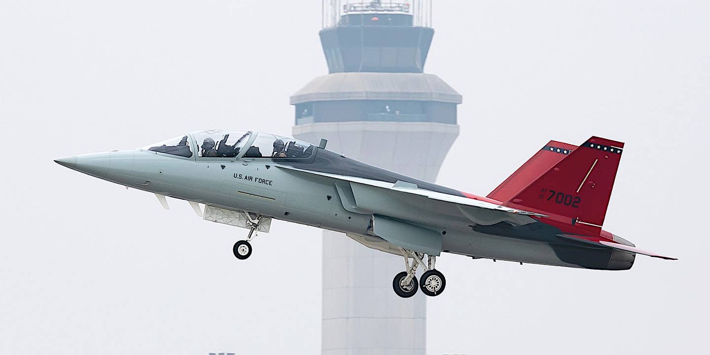 The T-7A Red Hawk Jet Trainer Has Taken Its First Flight