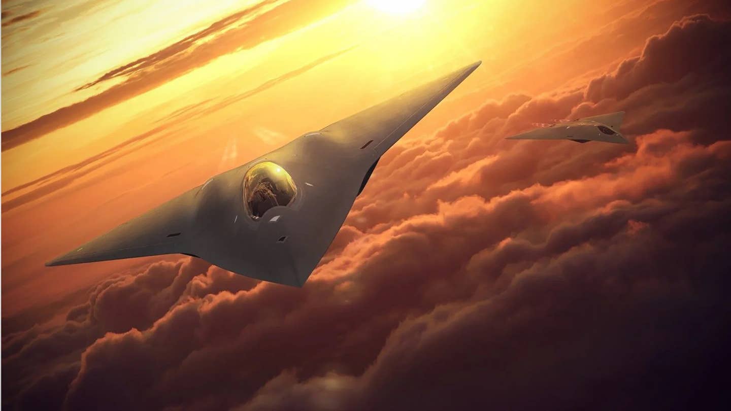 Lockheed Martin concept art for a next generation air combat aircraft. <em>Lockheed Martin</em>