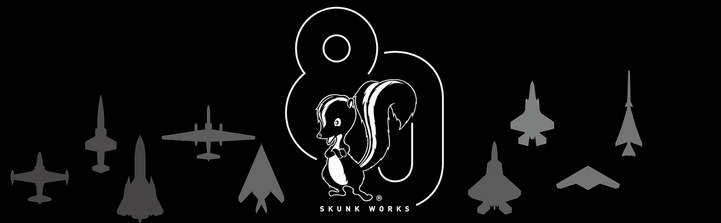 Notice the blank space at the end of the lineage banner.<em> Skunk Works</em>