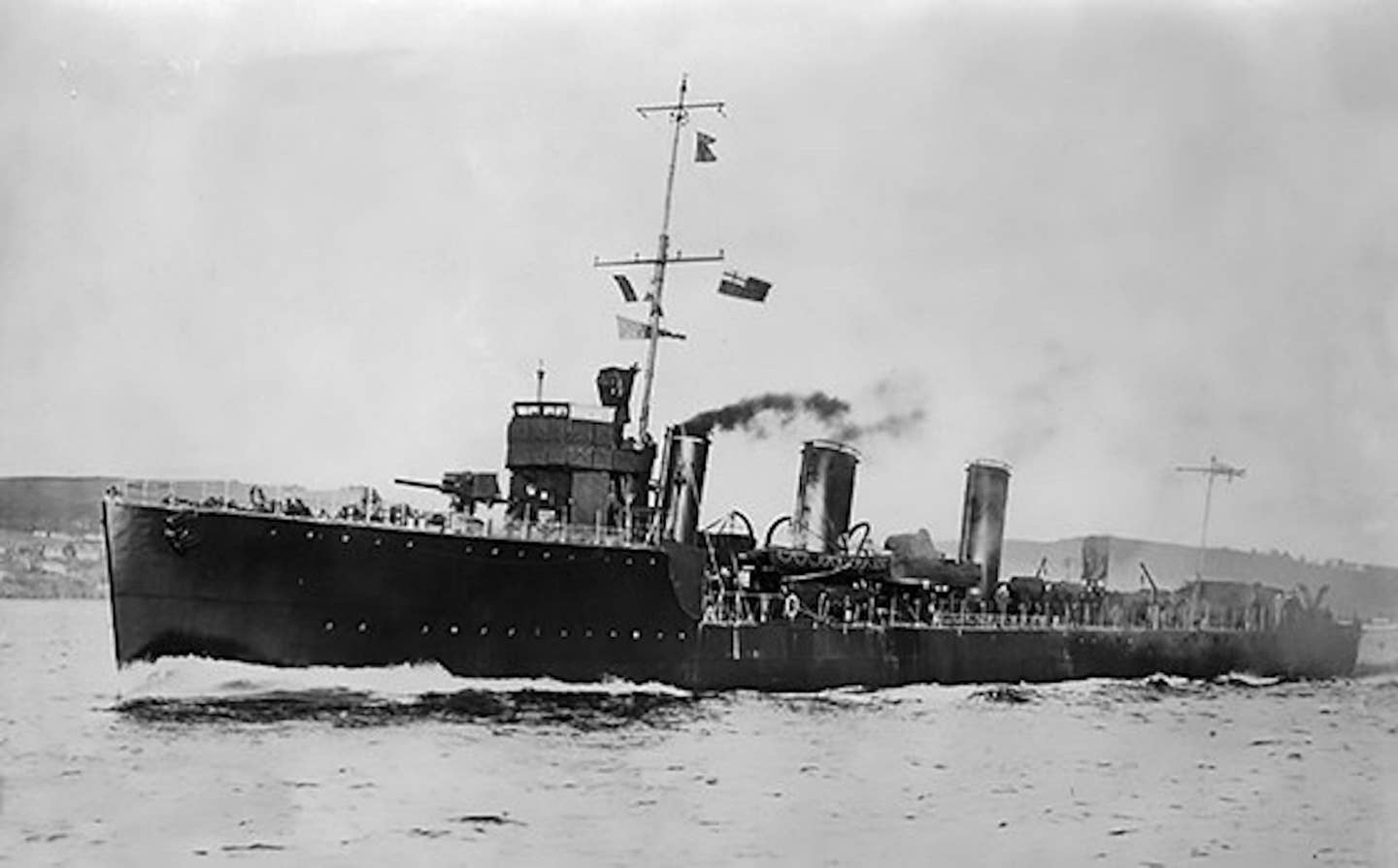 HMS <em>Zulu</em>, date unknown. <em>Unknown author</em>