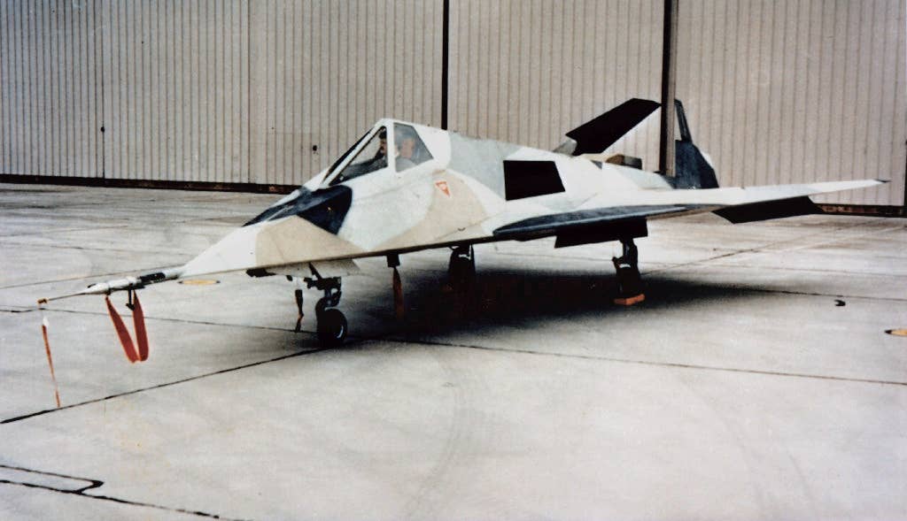 Lockheed Have Blue prototype. <em>U.S. Air Force image</em>
