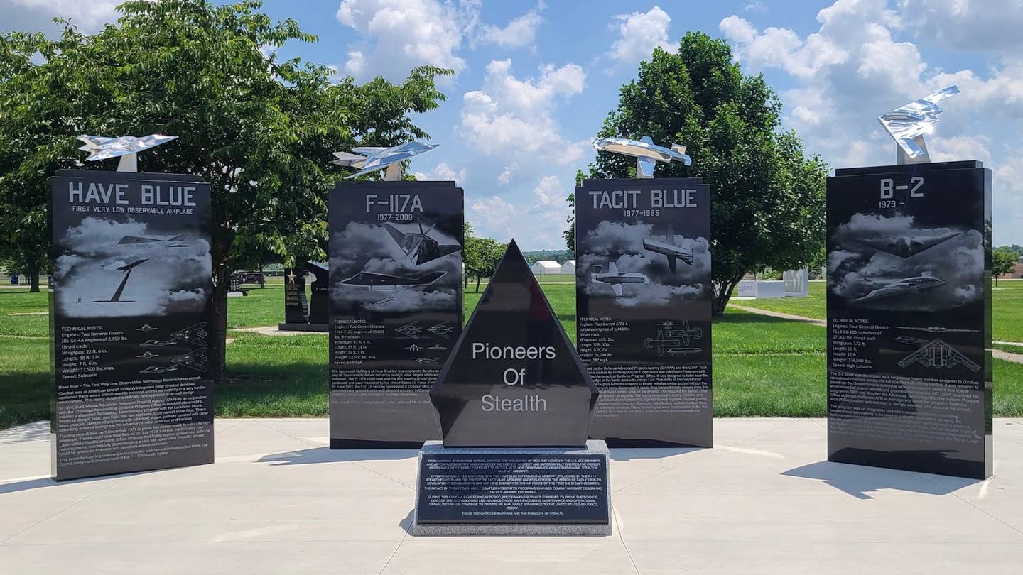 Memorial dedicated to the history of stealth technology