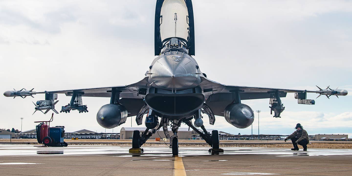 F-16s for Ukraine U.S. delivery