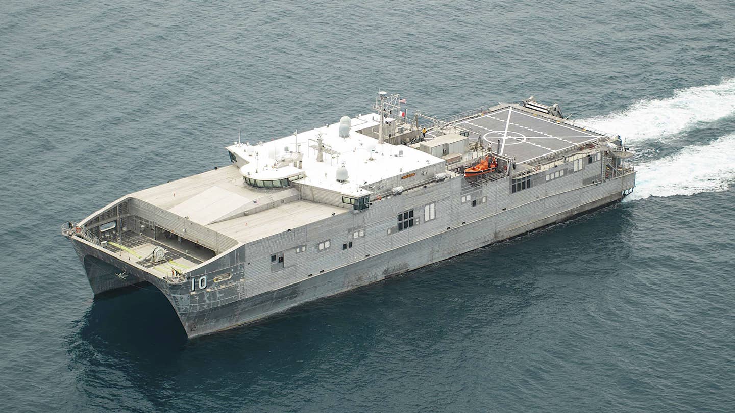 Members of Congress are trying to prevent the Navy from reducing the readiness of Spearhead class expeditionary fast transport ships and to force the service to find new roles and missions for them in the Pacific.