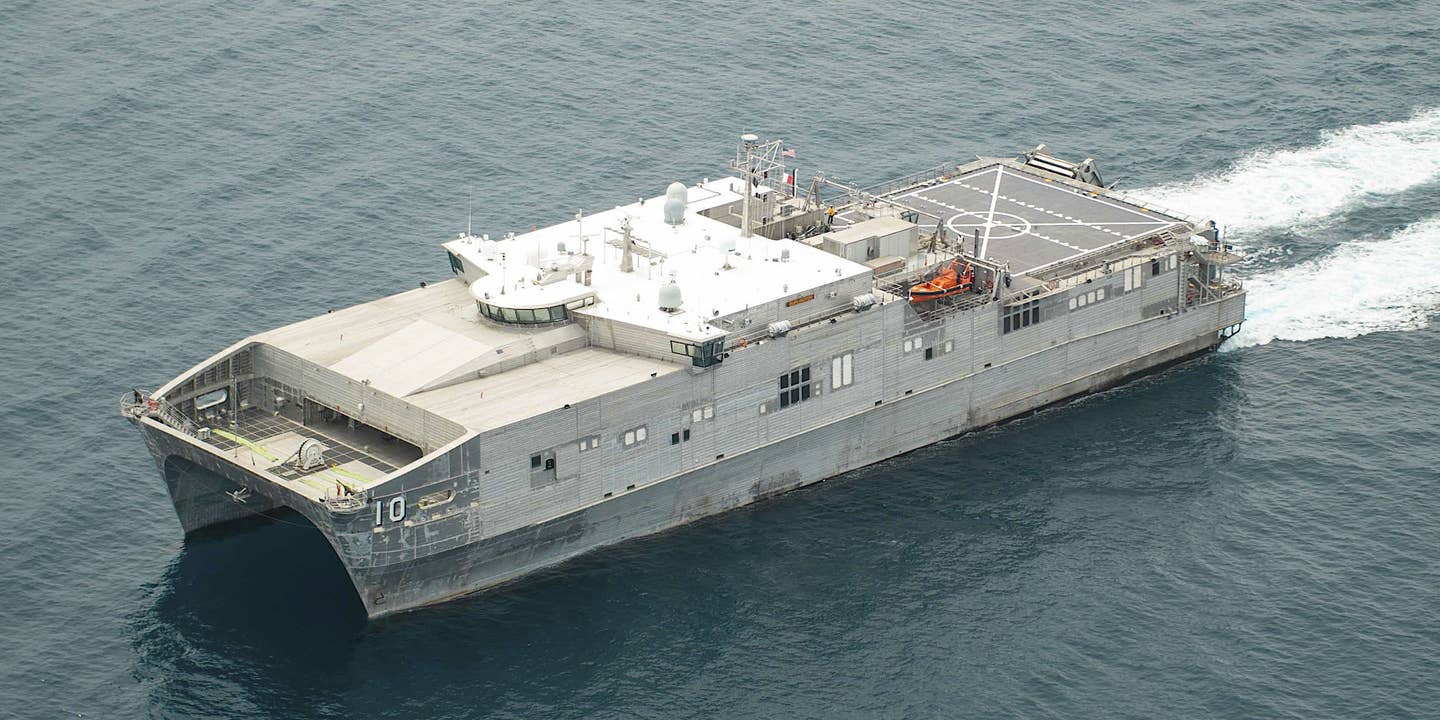 Members of Congress are trying to prevent the Navy from reducing the readiness of Spearhead class expeditionary fast transport ships and to force the service to find new roles and missions for them in the Pacific.