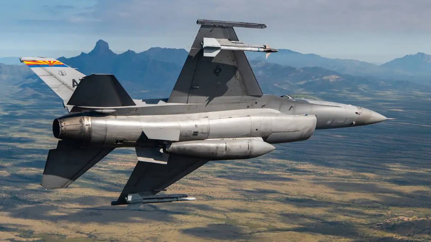 A U.S. Air Force F-16 shot down a Turkish drone over Syria, a U.S. official tells The War Zone.