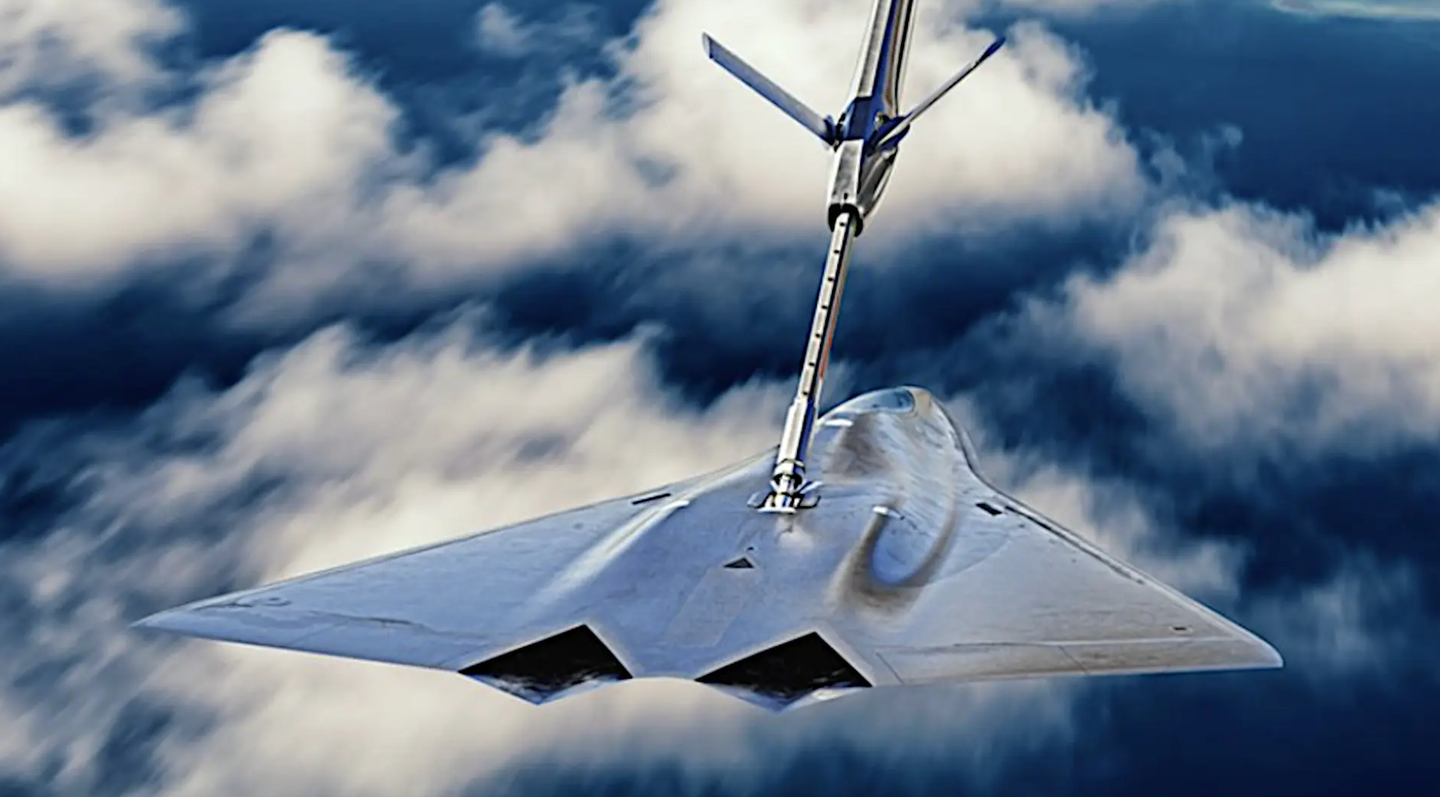 Hicks says there is still a place in the U.S. military for platforms that are “large, exquisite, expensive, and few” — like the Next Generation Air Dominance (<a href="https://www.twz.com/next-generation-air-dominance-fighter-competition-has-begun">NGAD</a>) program. <em>Lockheed Martin</em>