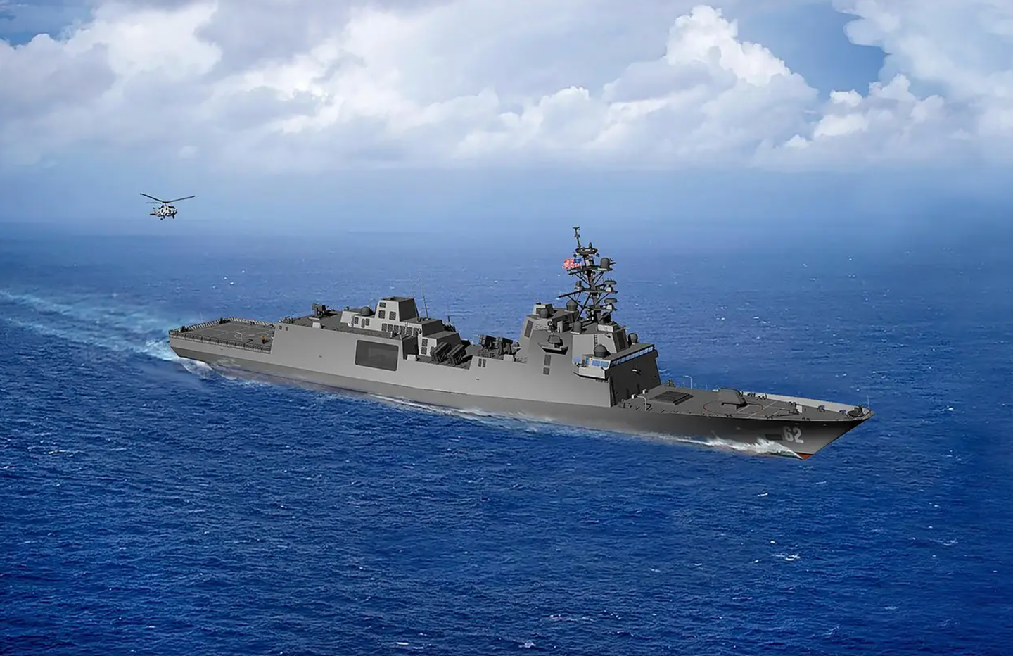 U.S. Navy <em>Constellation</em> class guided-missile frigate artist rendering, from April 2020.&nbsp;<em>U.S. Navy</em>