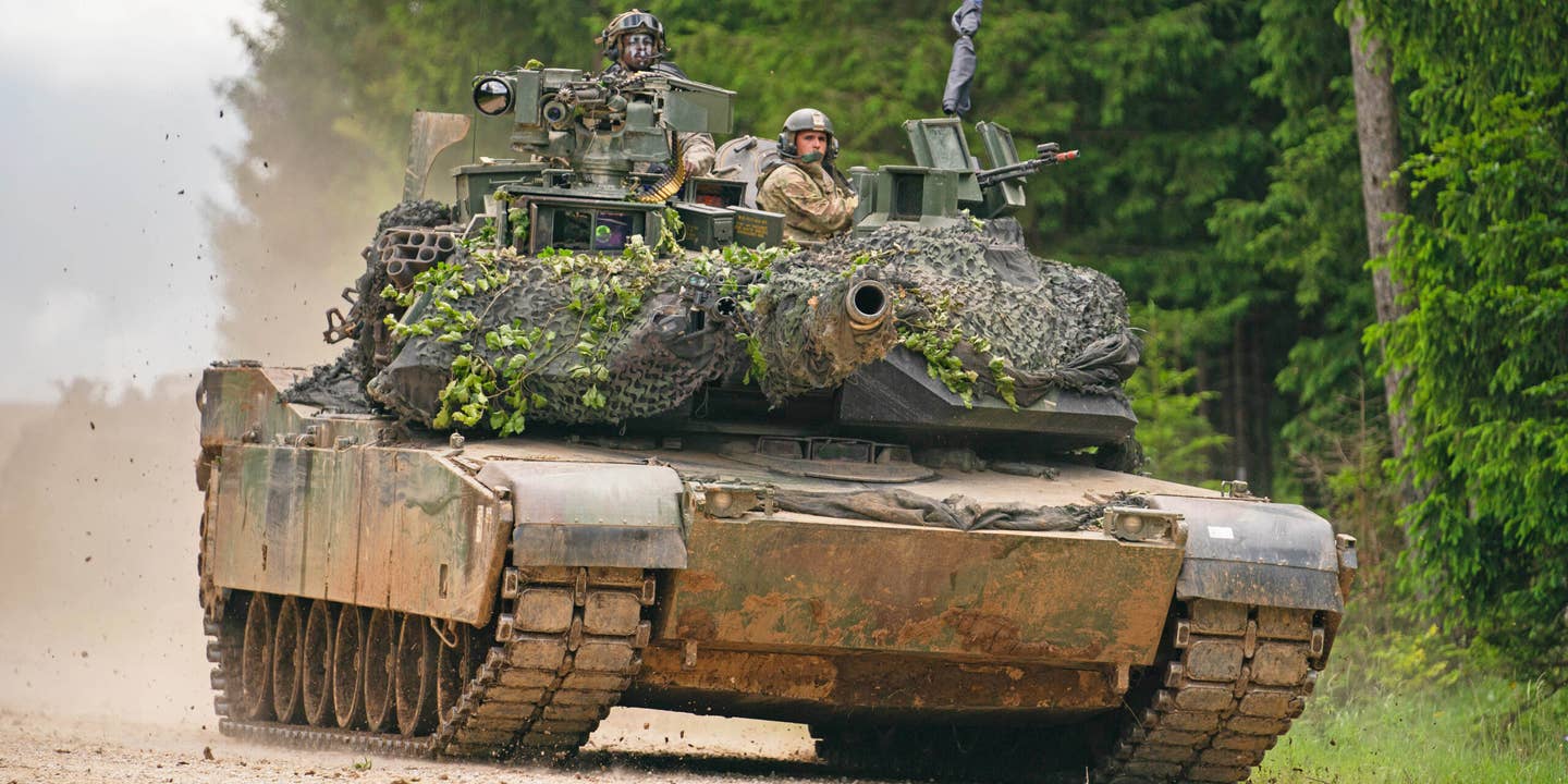 Hohenfels US Army M1 Abrams