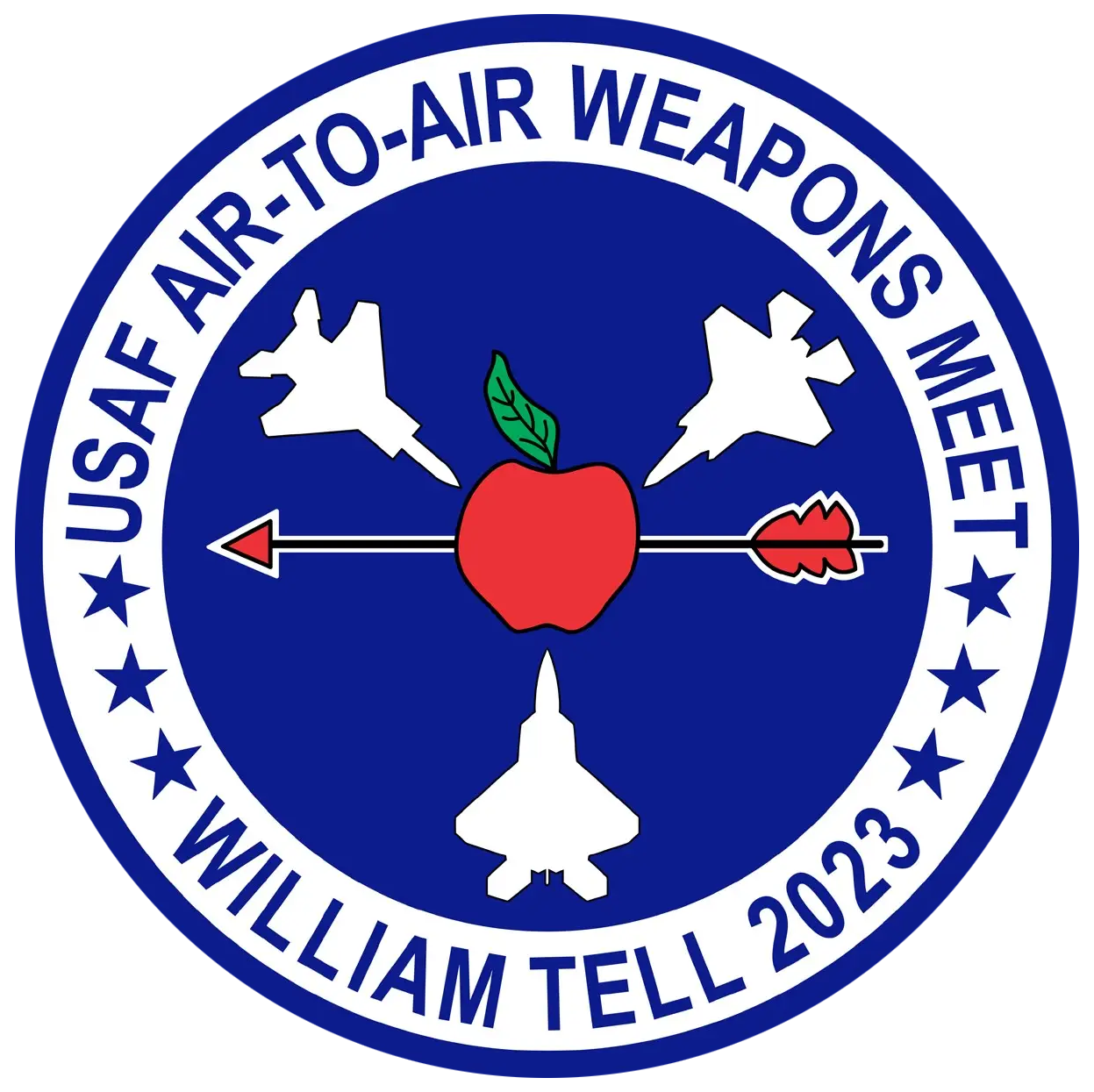 The crest/patch for William Tell 2023. <em>USAF</em>