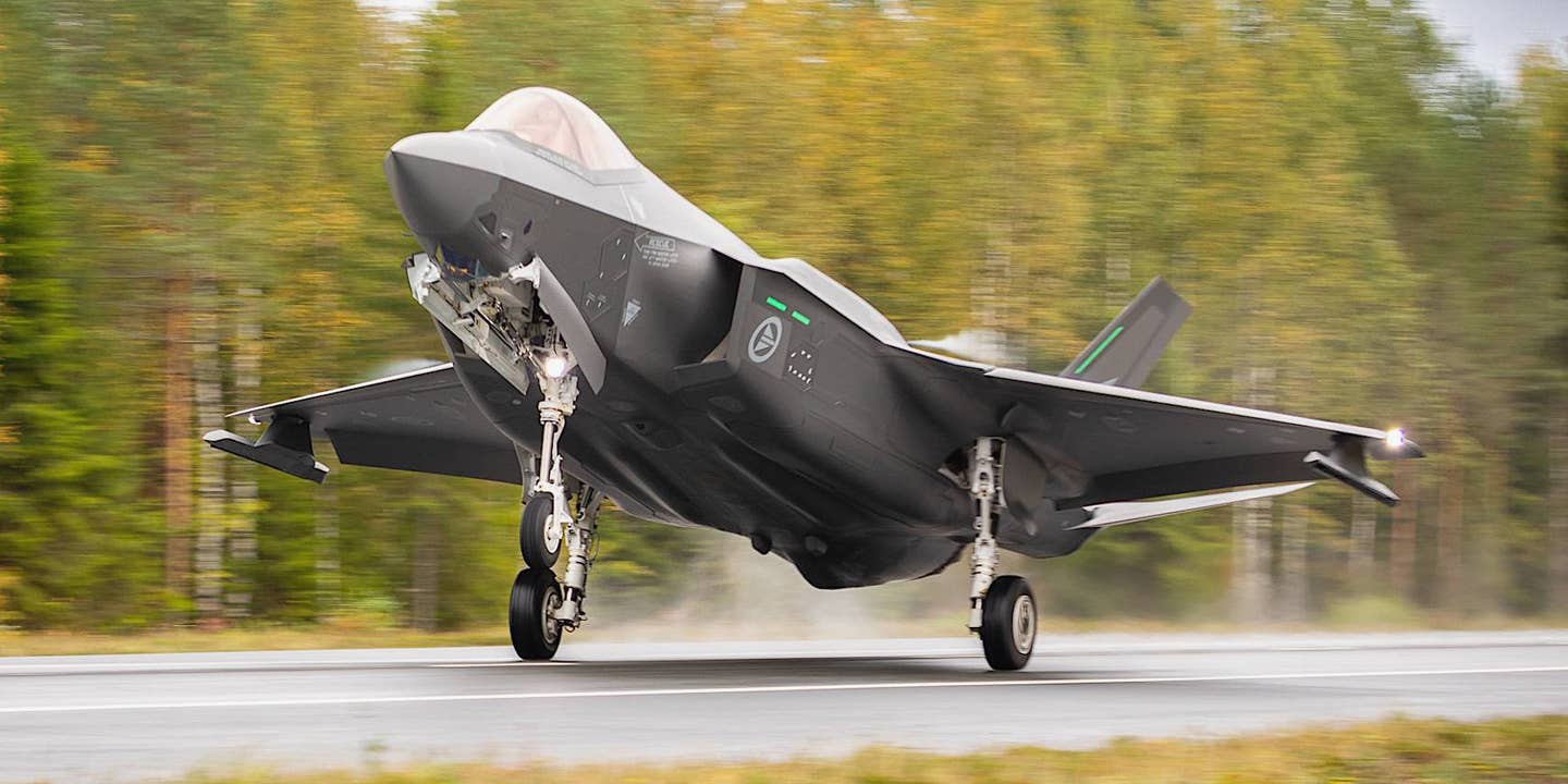 Norwegian F-35As have become the first aircraft of this type to operate from a road during an exercise in Finland.