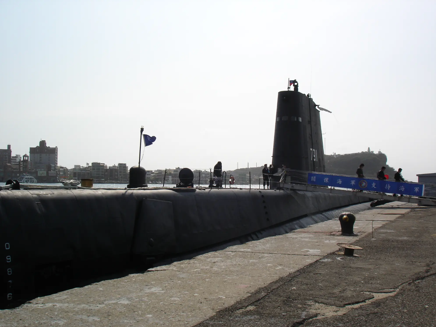 <em>Hai Shih&nbsp;</em>is the former USS&nbsp;<em>Cutlass</em>, a&nbsp;<em>Tench</em>&nbsp;class submarine that was originally launched in November 1944.&nbsp;<em>CPJ2028/WIKIMEDIA COMMONS</em>
