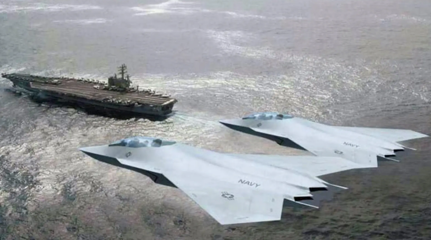 A next-generation naval stealth fighter concept from Boeing. (Boeing)