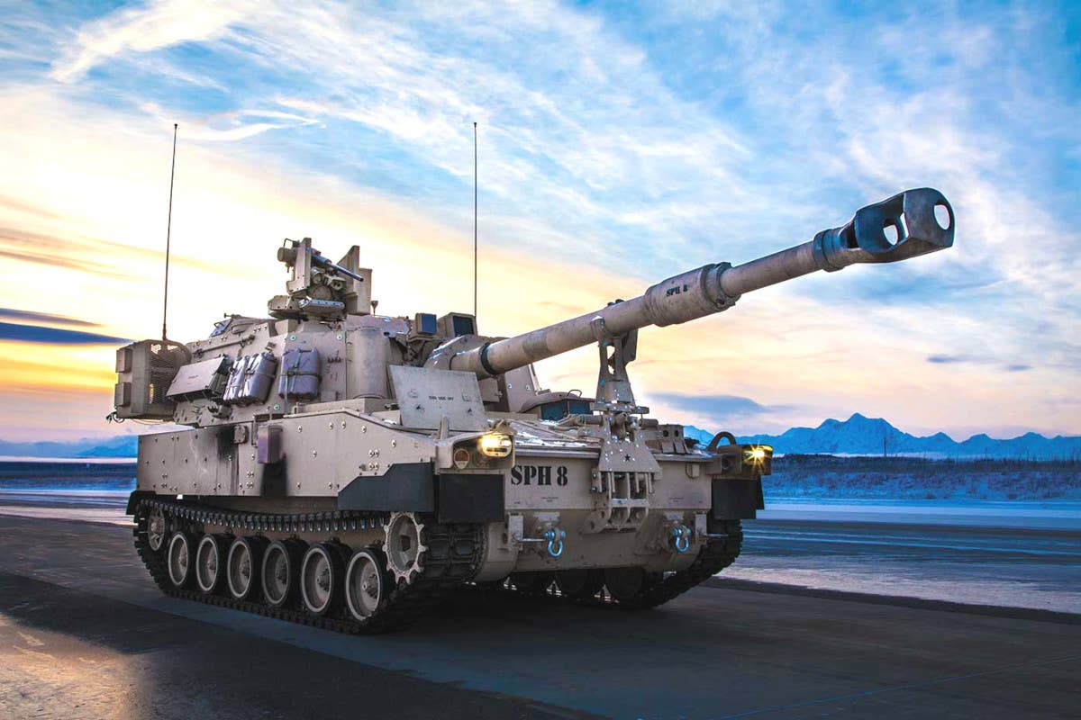 An M109A7 155mm self-propelled howitzer. <em>US Army</em>