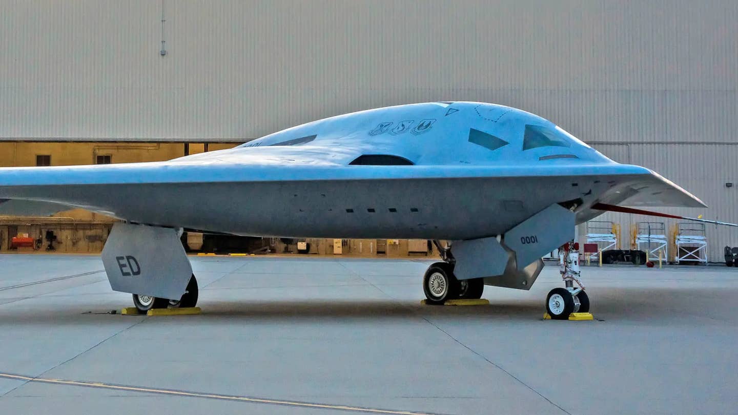 The US Air Force has confirmed that its first pre-production B-21 Raider stealth bomber is undergoing taxi testing ahead of its first flight.