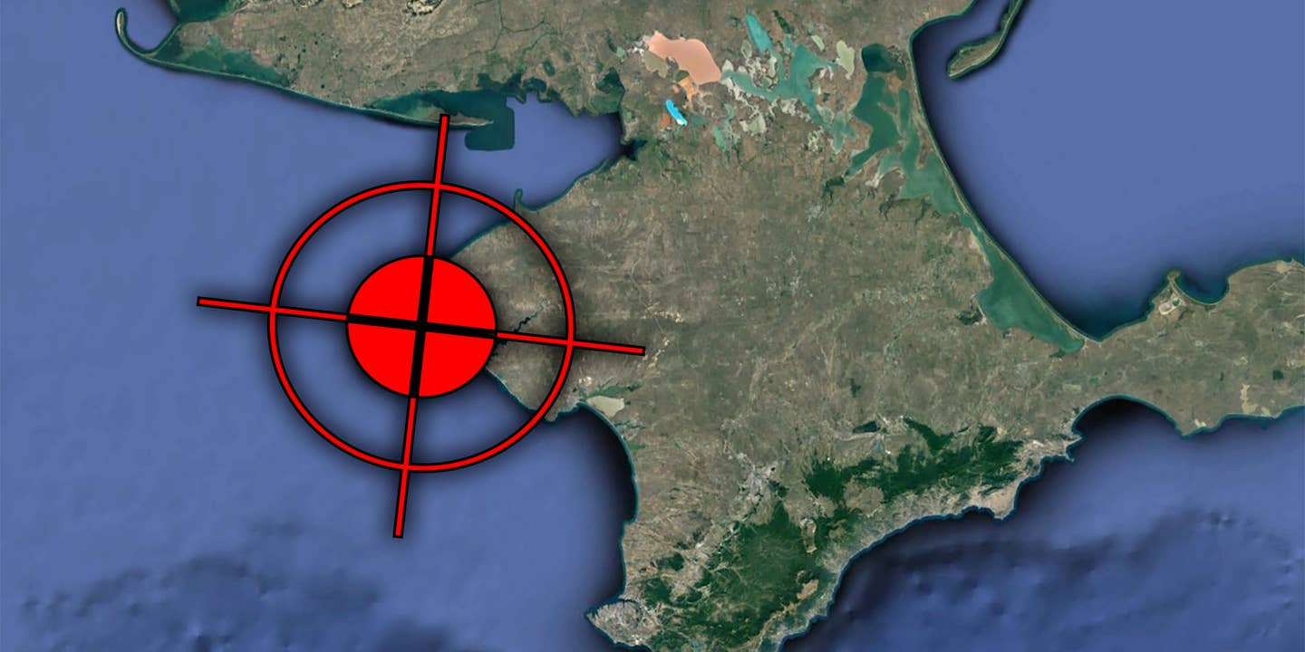 Ukraine attacked another air defense system in Crimea.