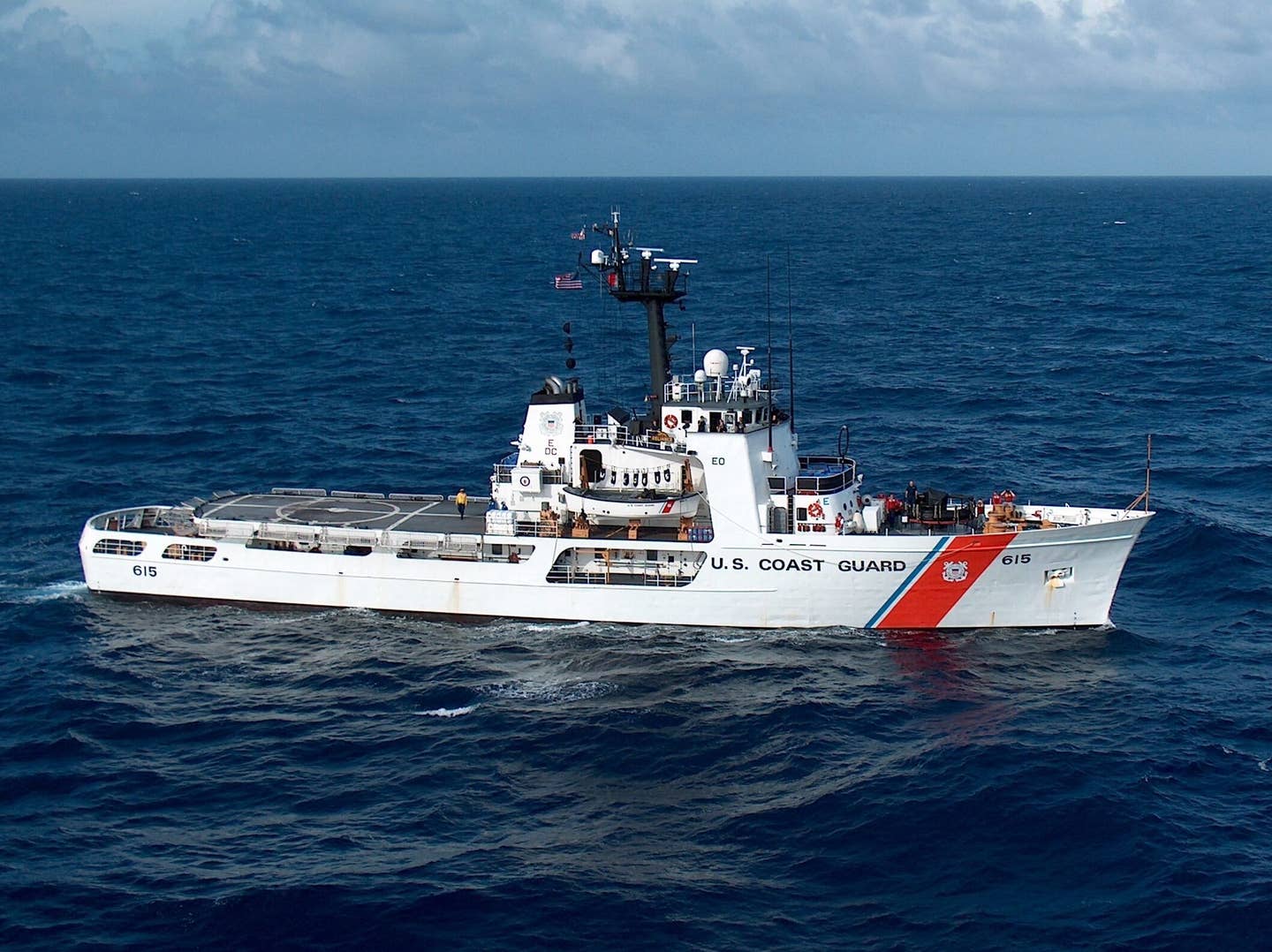 First-in-class USCGC <em>Reliance</em>, date unknown. <em>U.S. Coast Guard</em>