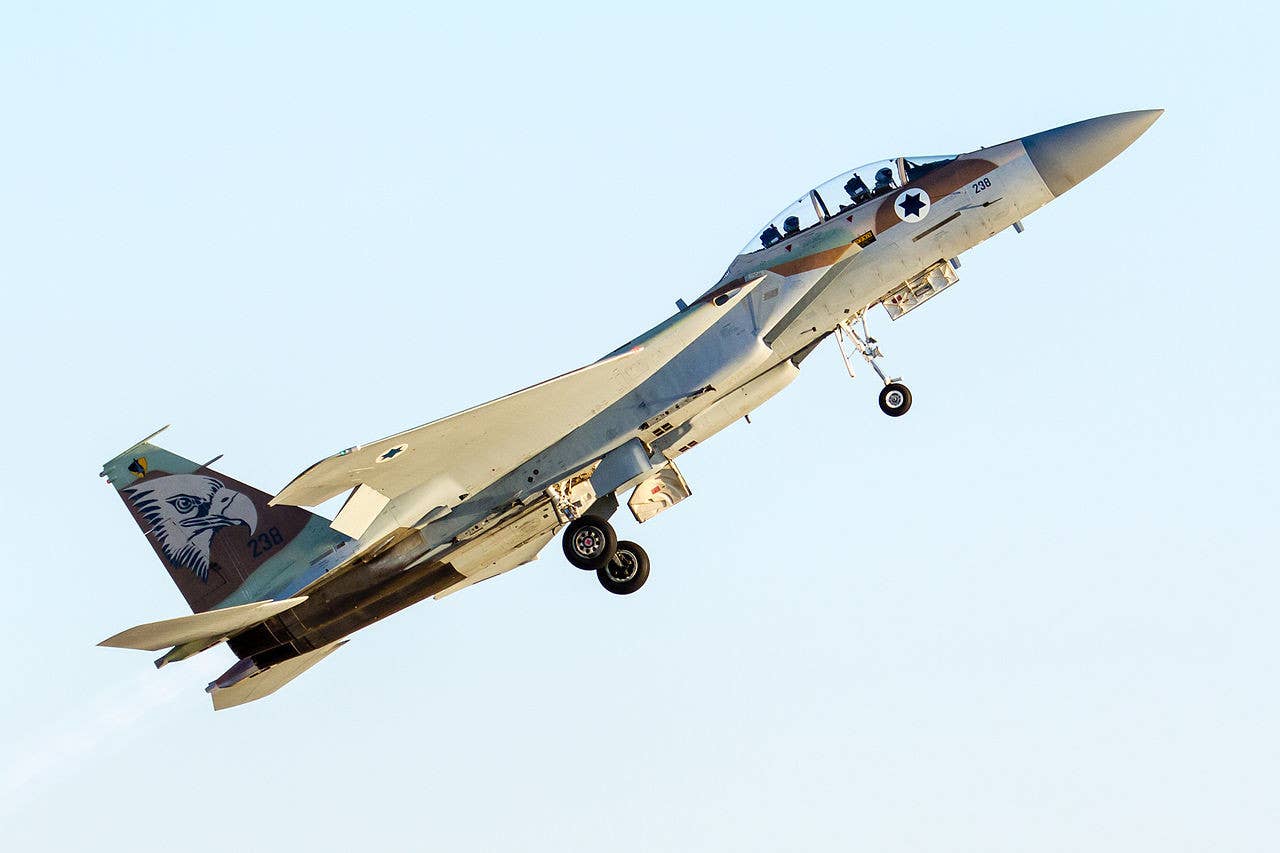 An Israeli Air Force F-15I in ‘clean’ configuration. <em>Oren Rozen/Wikimedia Commons</em>
