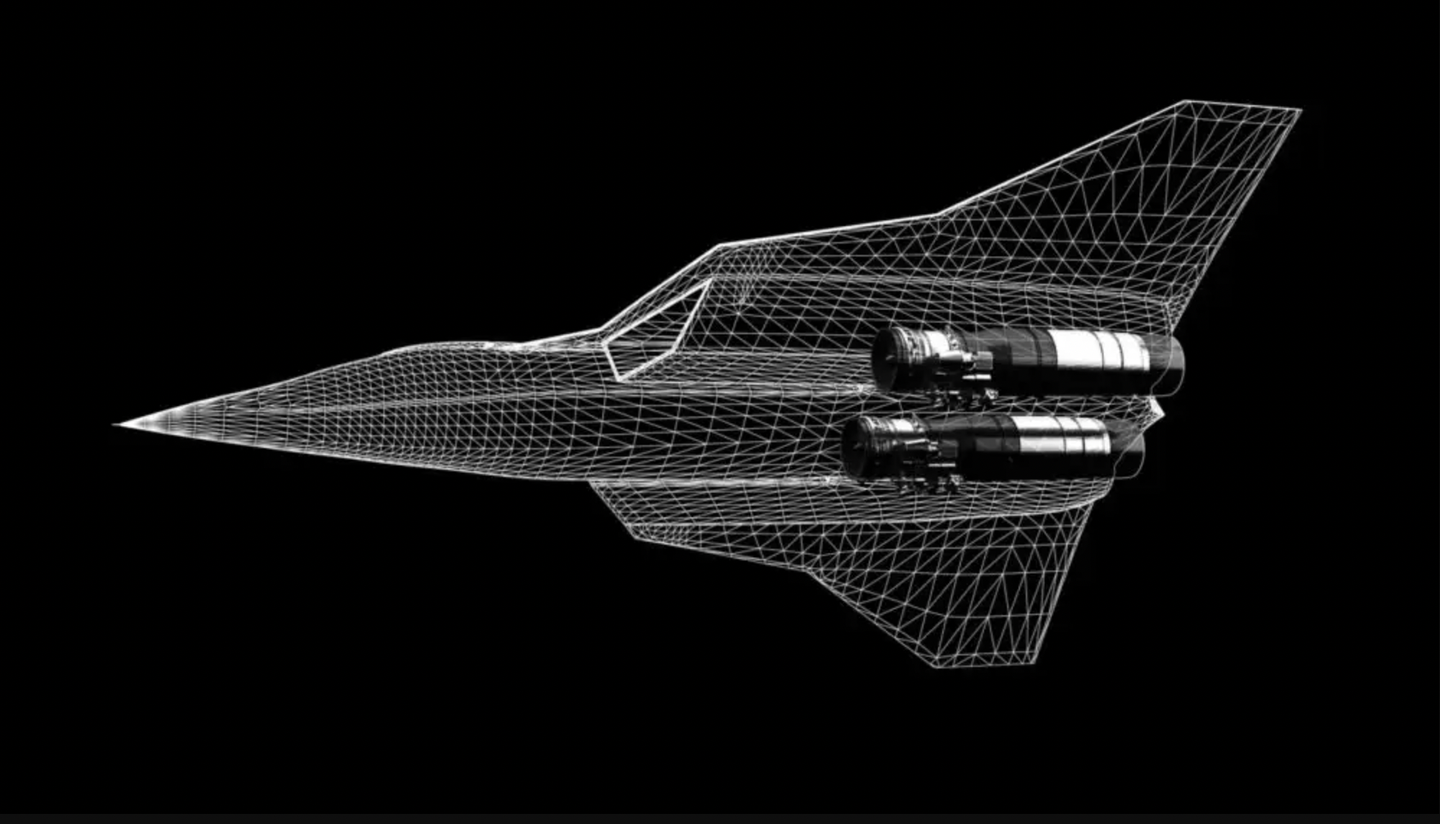 Another concept for the twin-engined NGF fighter, in this form based on a tailless configuration.&nbsp;<em>Safran</em>