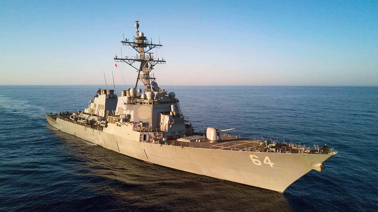 The USS Carney attacked a Houthi radar site in Yemen.
