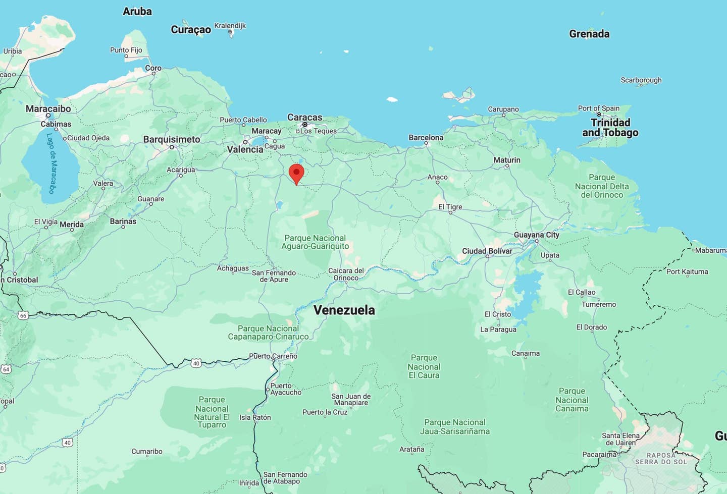 City of El Sombrero marked via the red pin. <em>Google Maps</em>
